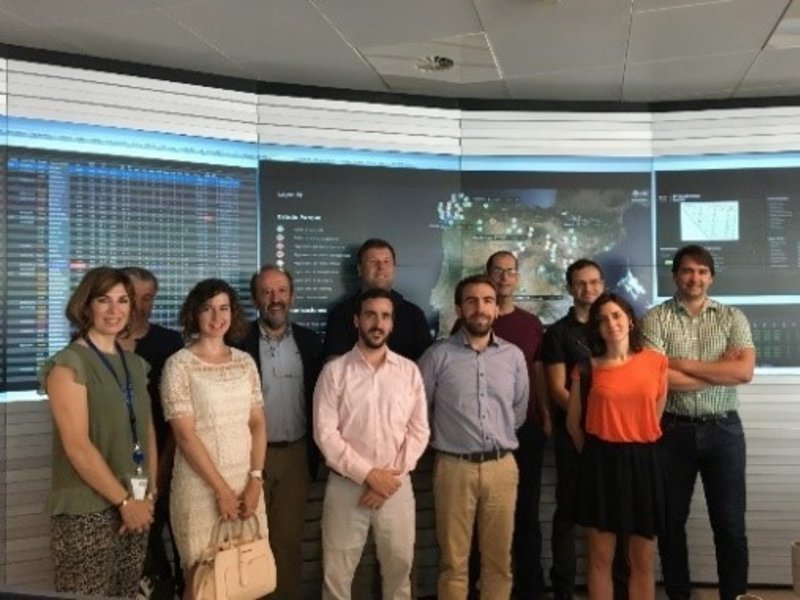 SIMULWIND project team visits Endesa